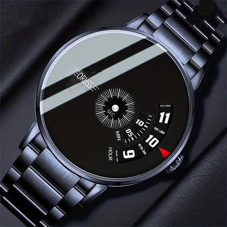 Fashion Mens Watches Luxury Full Steel Wrist Watch | W-01